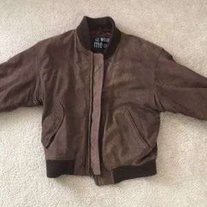 Leather jacket